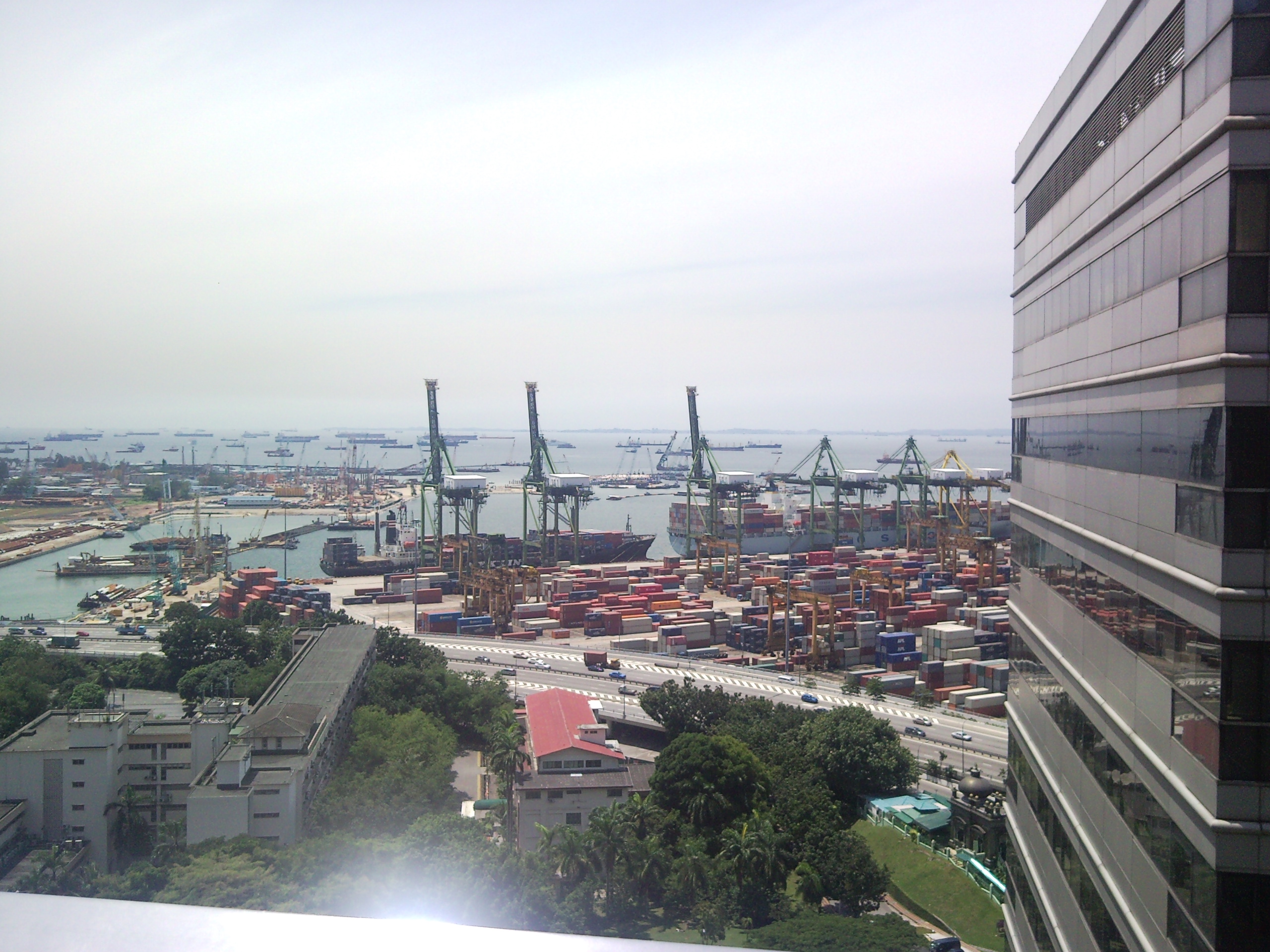 Construction works on Cross Island Line